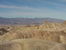 view from Zabriskie Point