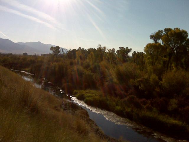 Snake River cutting through the mountains