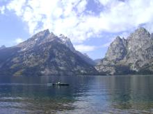 Kyackers (McCready?) on Jenny Lake