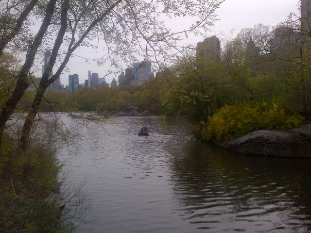 Central Park Boat Pnd view south